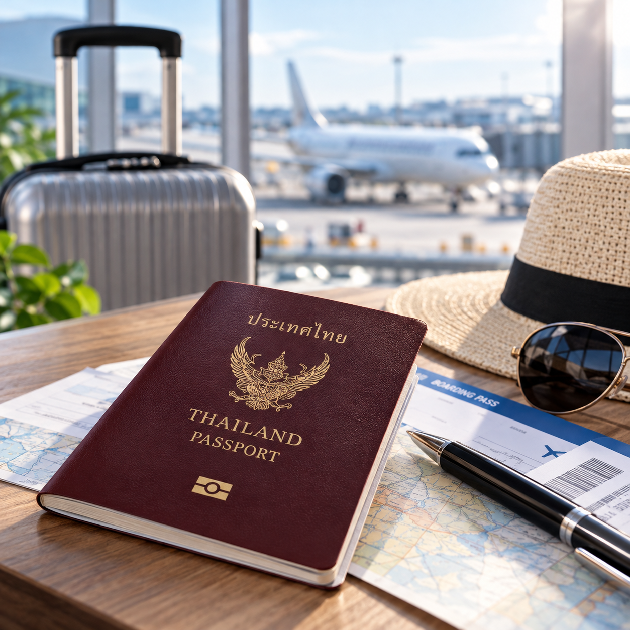 เอกสารและหนังสือเดินทางประกอบบริการวีซ่าเกษียณอายุ Retirement Visa